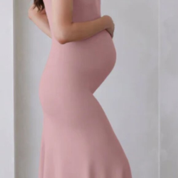 Bumpsuit The Cloud Dress in Dusty Rose - Picture 2 of 4